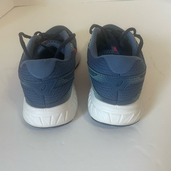 Asics Blue and Pink Athletic Shoes - Picture 4 of 6